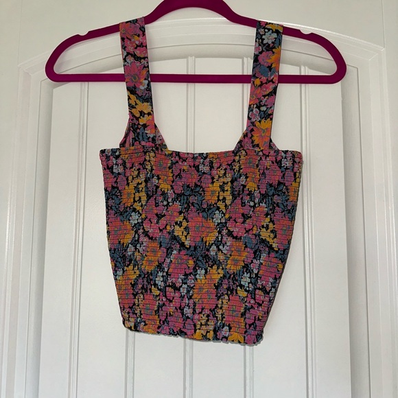 Dark Floral Free People Endless Love Tank - Picture 5 of 8